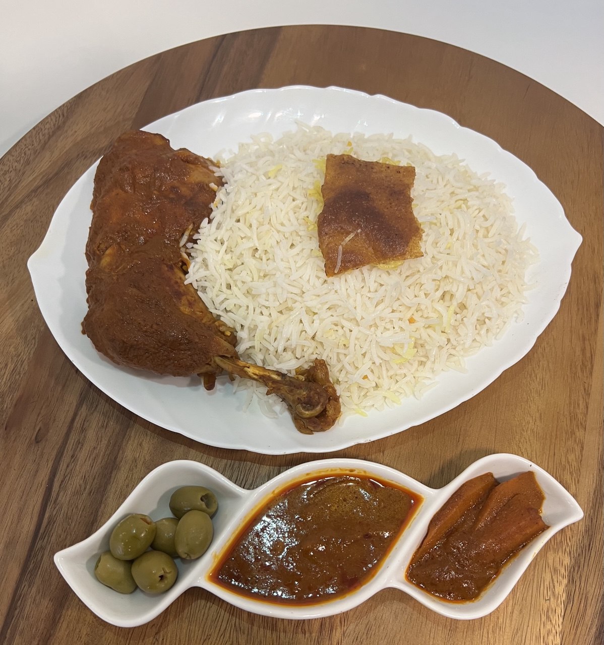 Persian Rice with Chicken - چلو مرغ