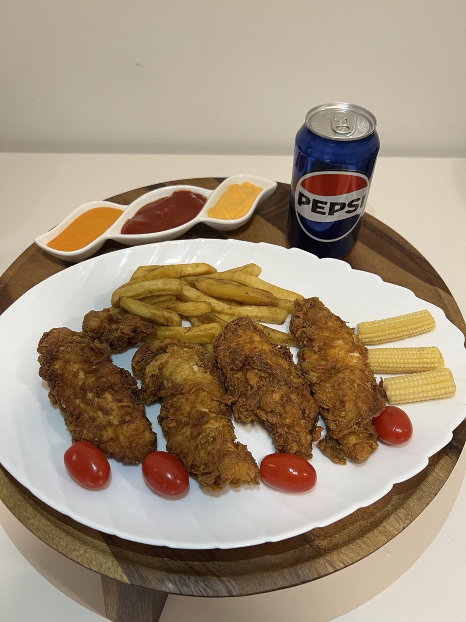 Chicken Fillet with Potato 4 Pieces - جوجه فیلت با سیب زمینی 4 تیکه