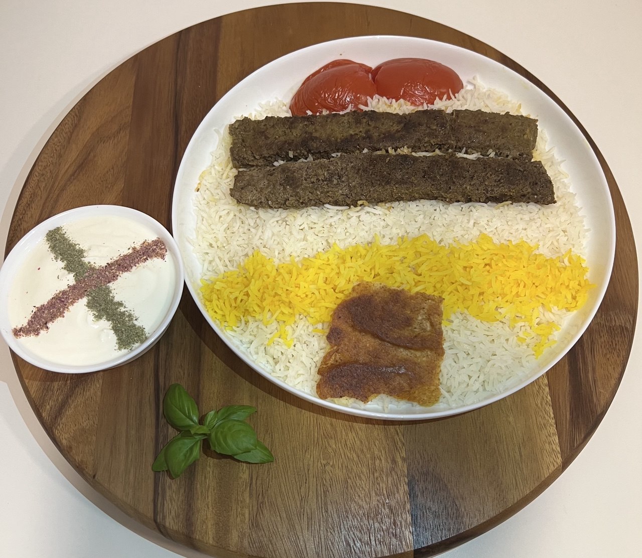 Persian Pan Kebab with Yogurt 400 g - چلو کباب تابه ای با ماست 400 گرم