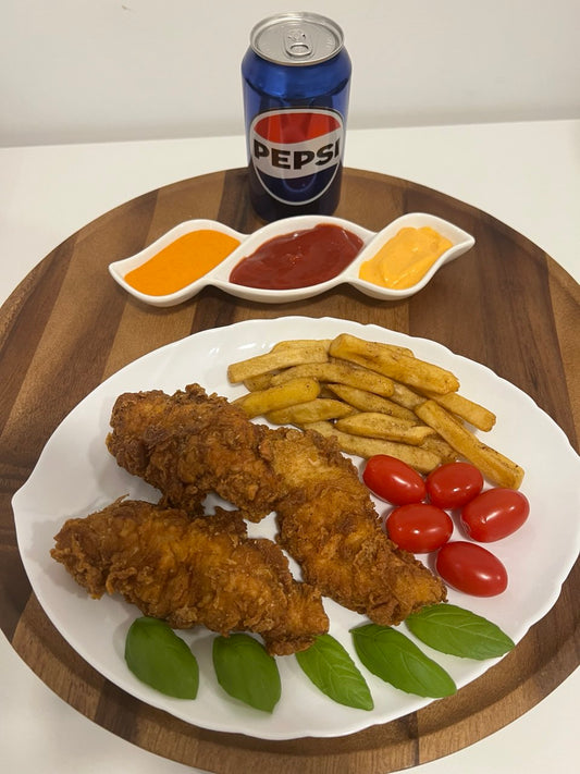 Chicken Fillet with Potato 3 Pieces - جوجه فیلت با سیب زمینی 3 تیکه